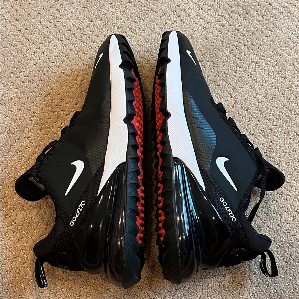 Nike GOLFZAC Black Athletic Shoes - Picture 4 of 5